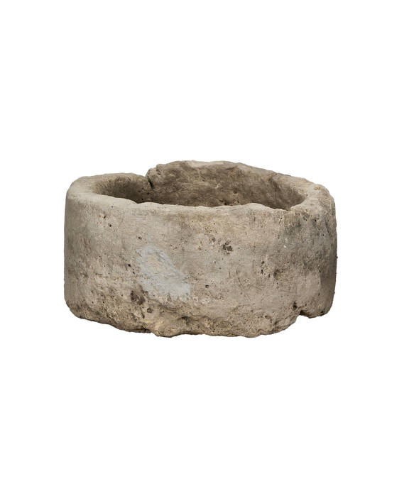 Limestone Trough - Round