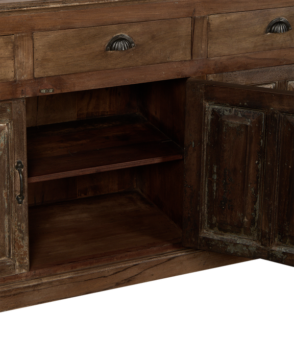 Wood Cabinet - Natural