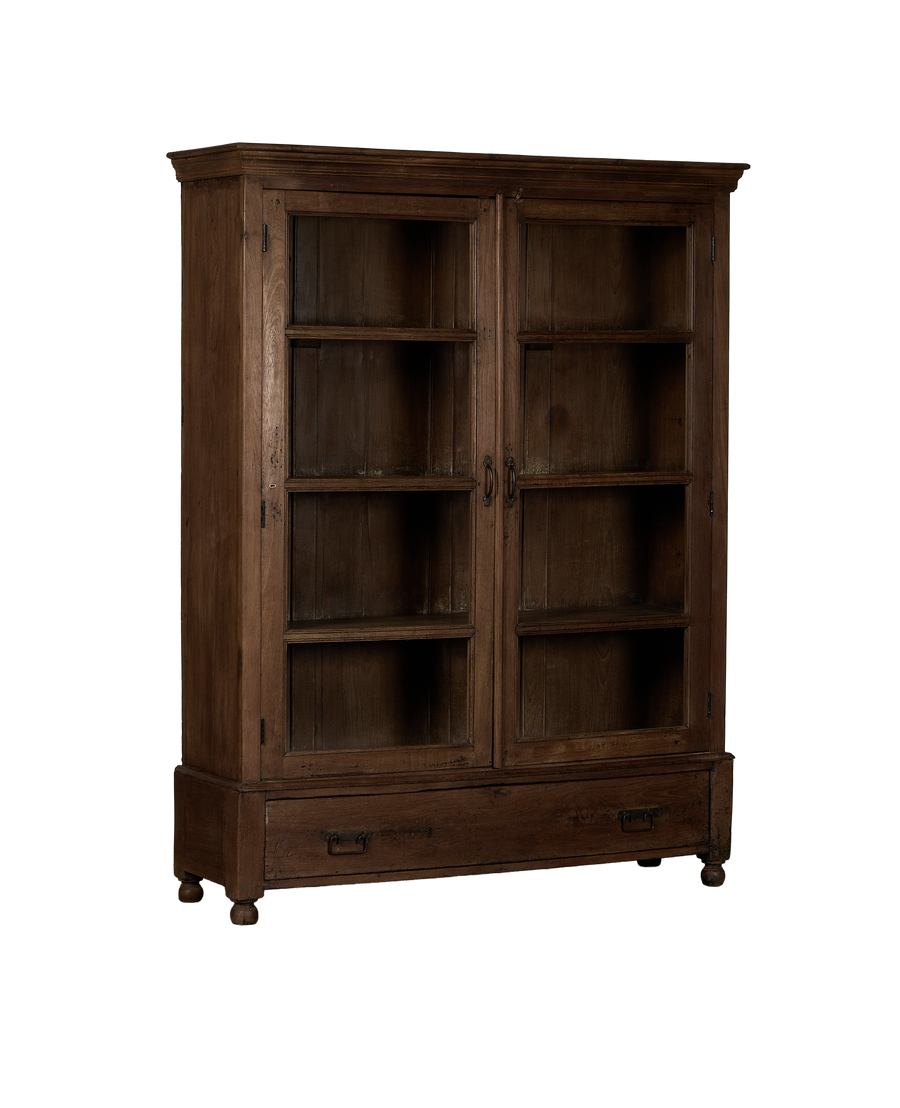 Wood Cabinet - Natural alternate angle