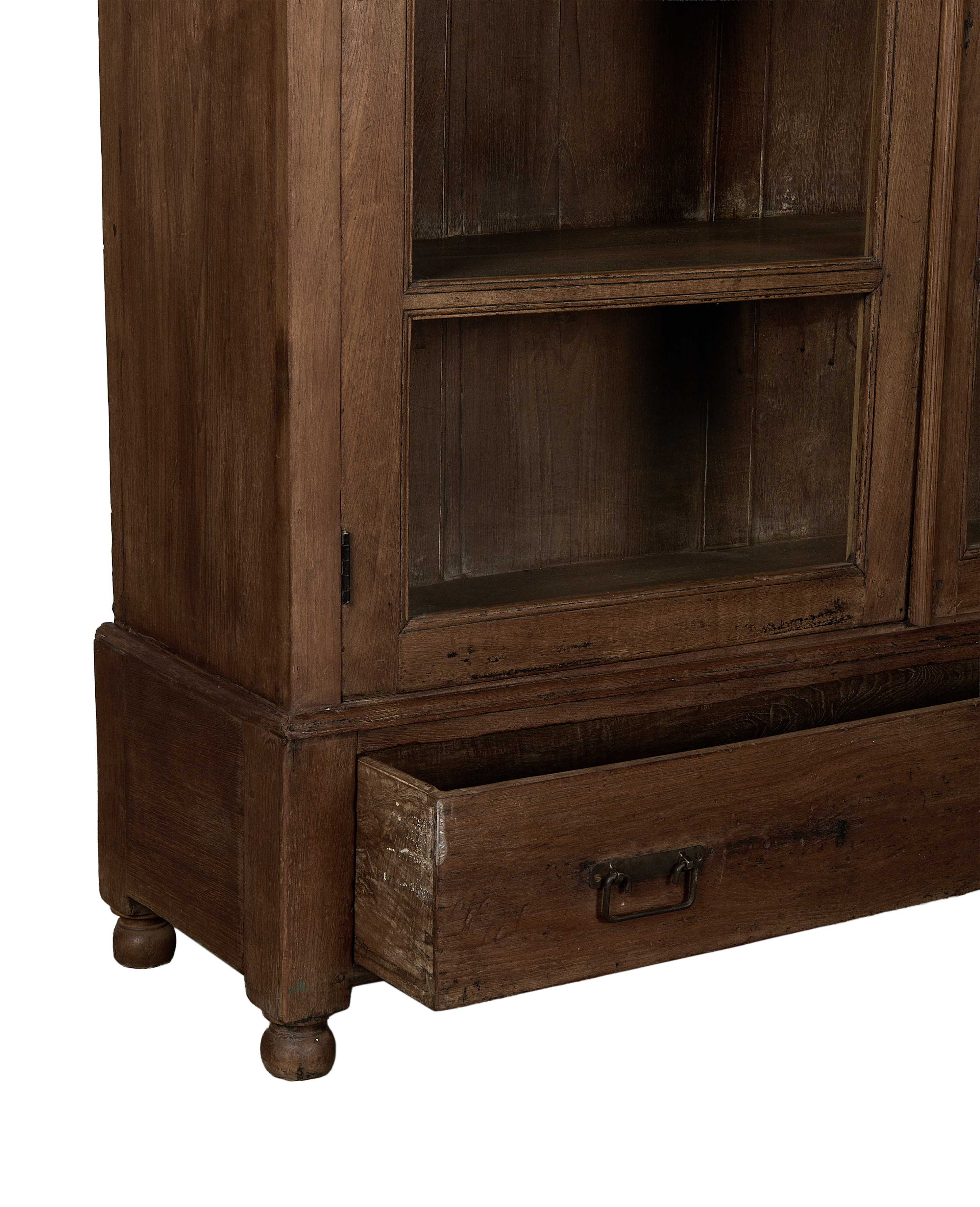 Wood Cabinet - Natural back view