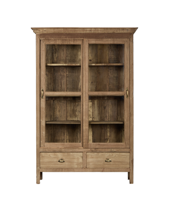 Wood Cabinet - Bleached