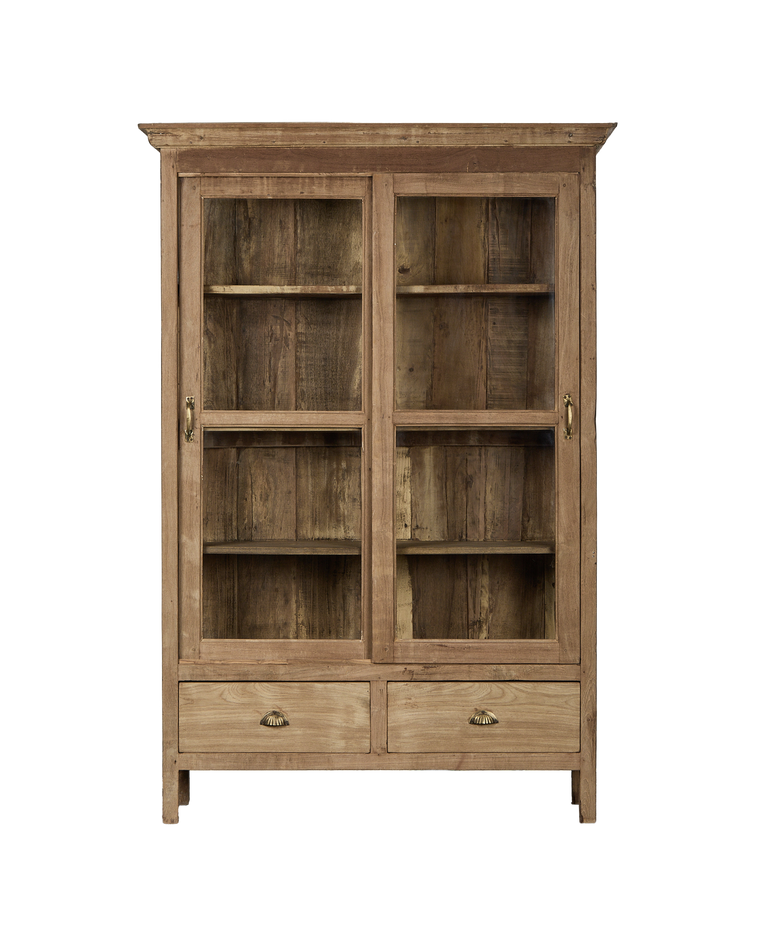 Wood Cabinet - Bleached