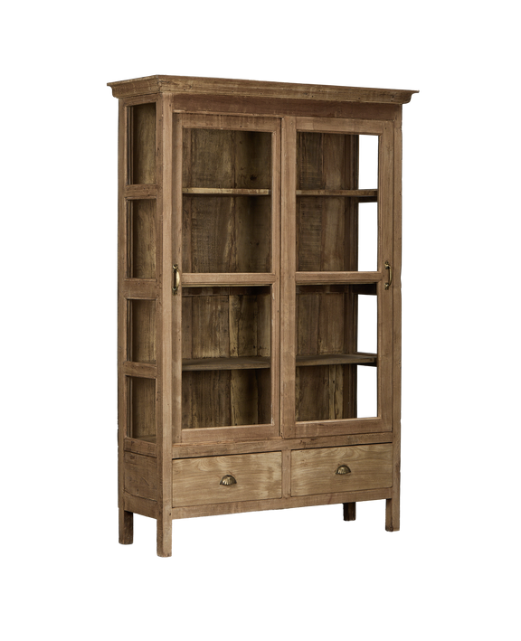 Wood Cabinet - Bleached