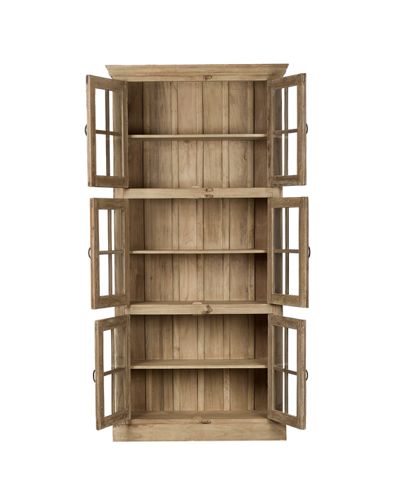 Wood Cabinet - Bleached