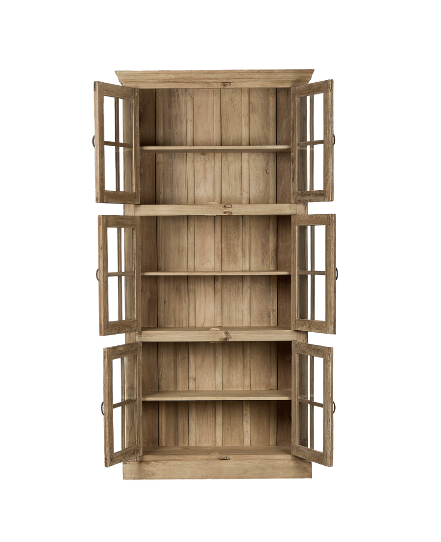 Wood Cabinet - Bleached