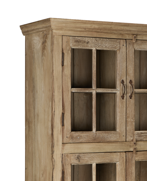 Wood Cabinet - Bleached