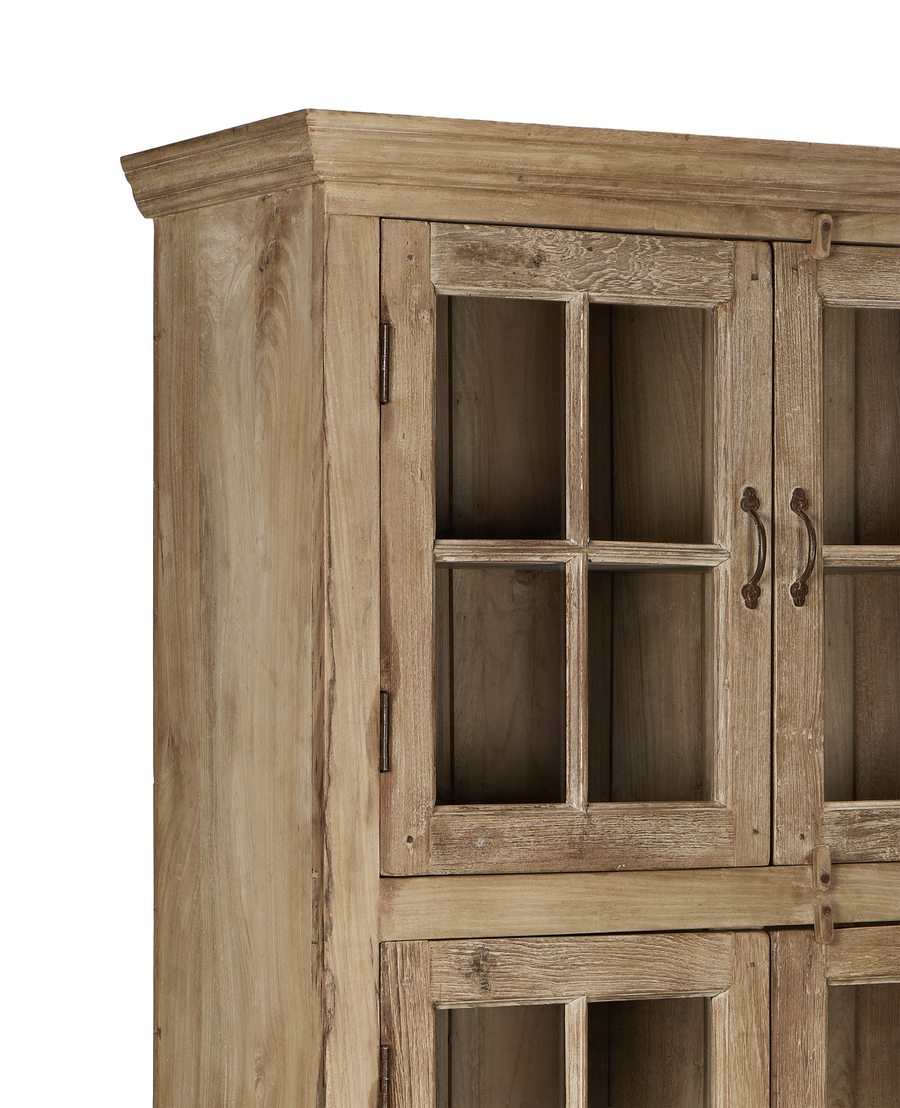Wood Cabinet - Bleached