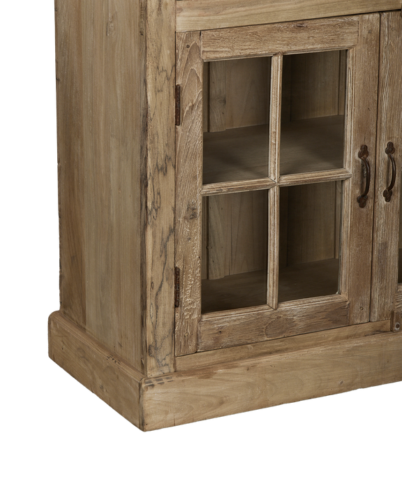 Wood Cabinet - Bleached