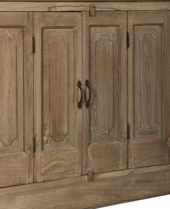 Wood Cabinet - Bleached