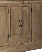 Wood Cabinet - Bleached