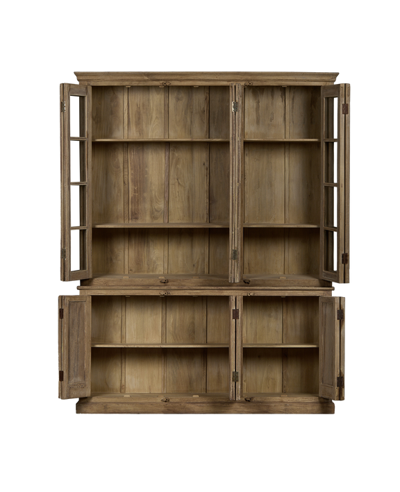 Wood Cabinet - Bleached