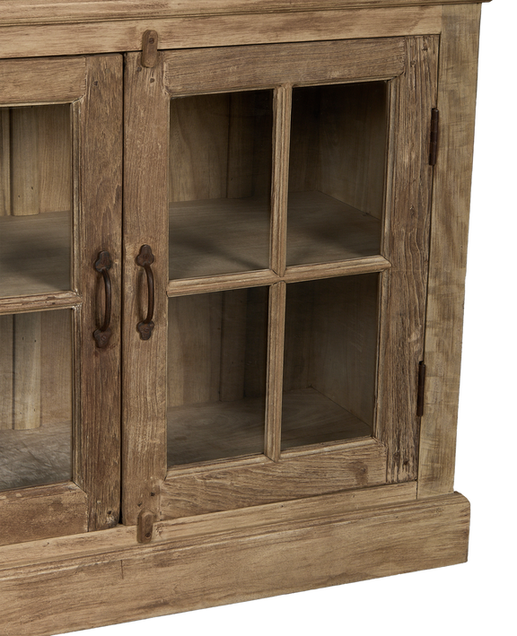 Wood Cabinet - Bleached