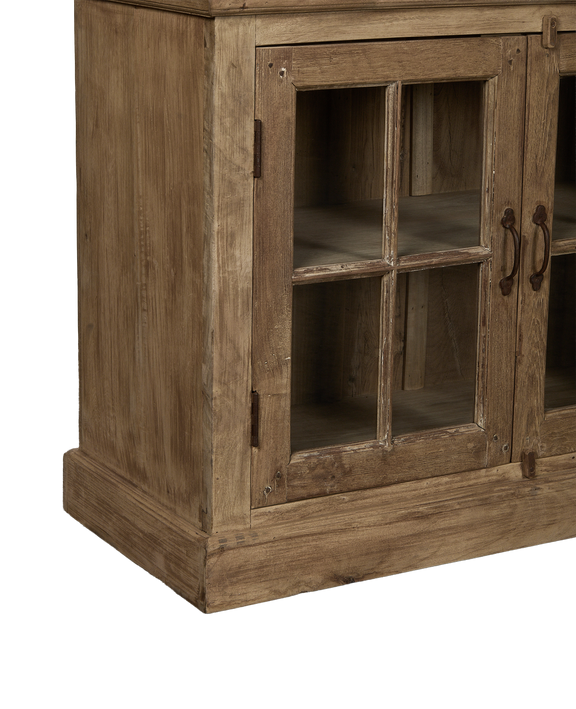 Wood Cabinet - Bleached