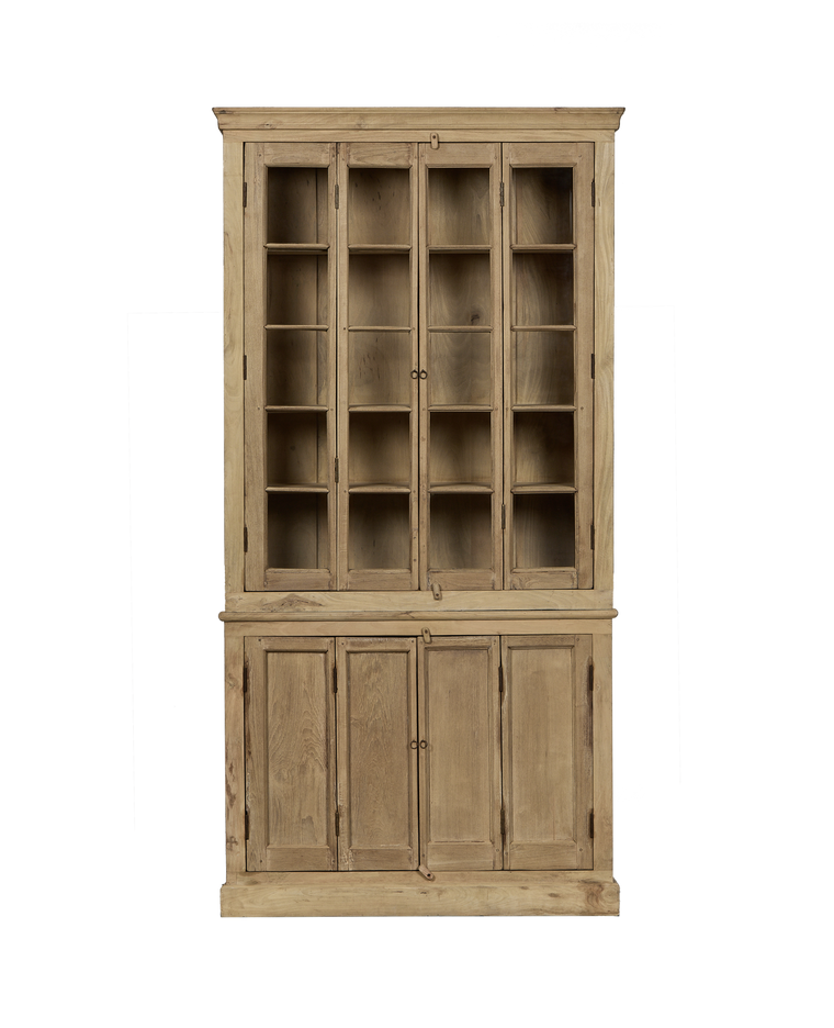Wood Cabinet - Bleached