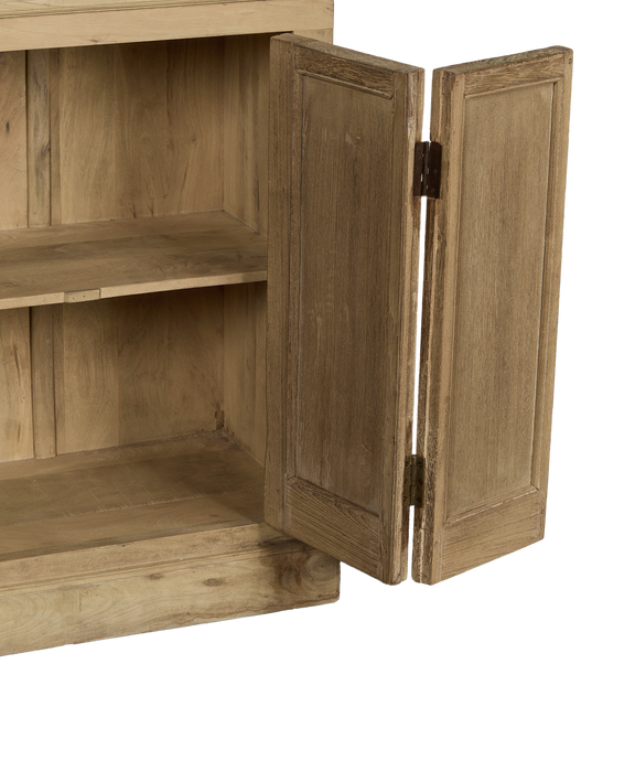 Wood Cabinet - Bleached