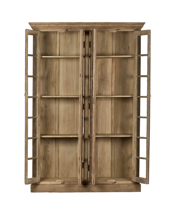 Wood Cabinet - Bleached