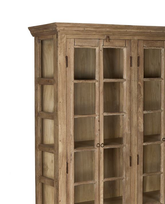 Wood Cabinet - Bleached