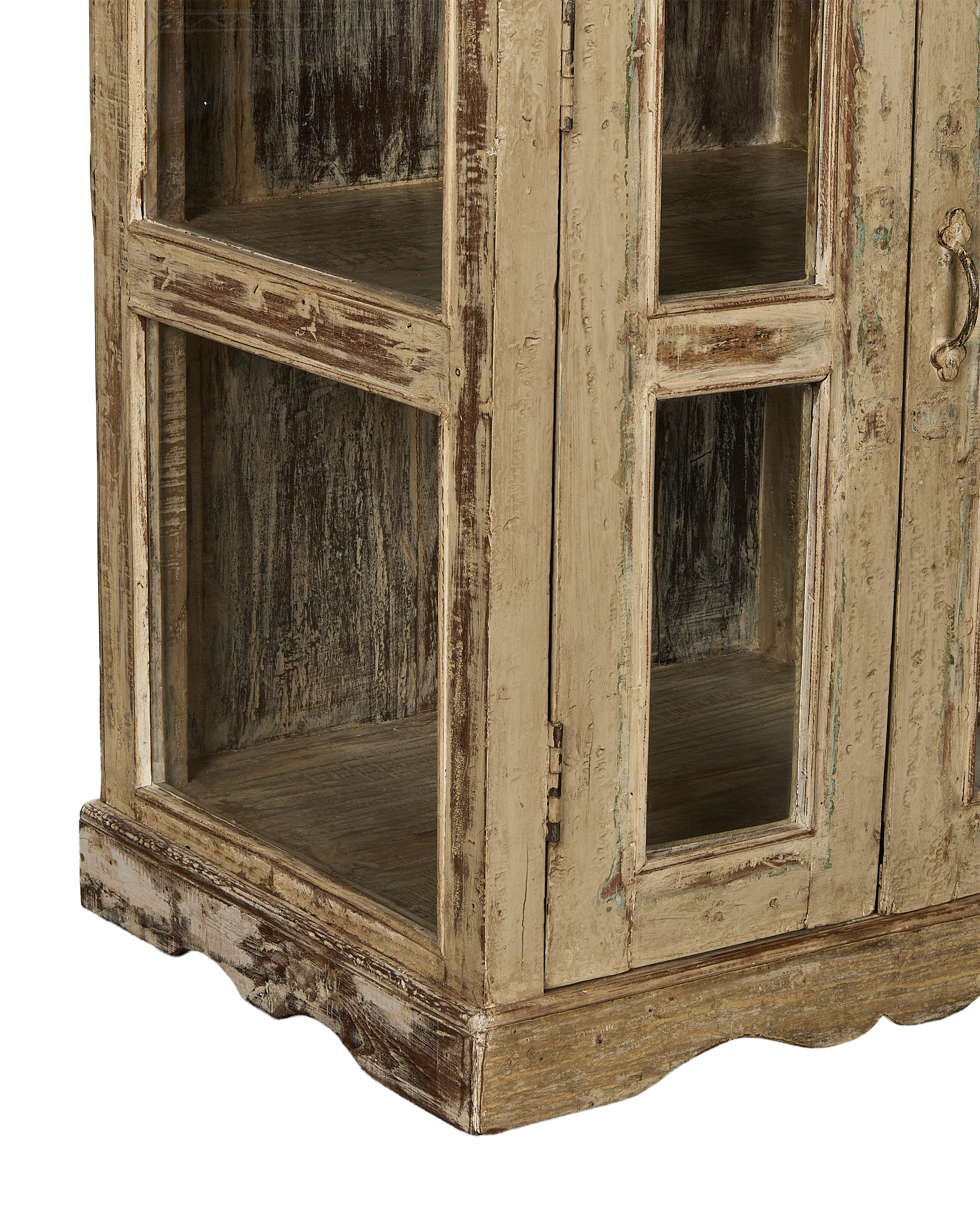 Wood Cabinet - Painted side view