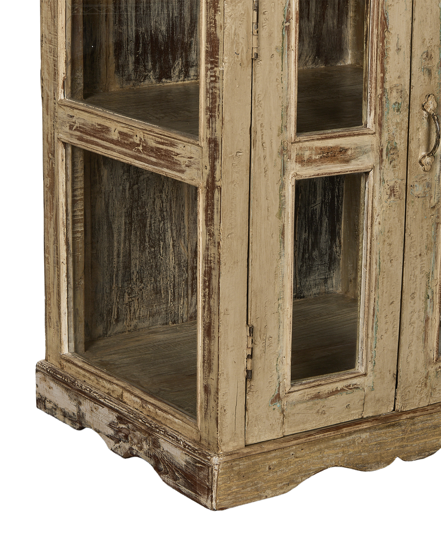 Wood Cabinet - Painted side view