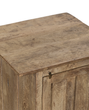 Wood Cabinet - Bleached