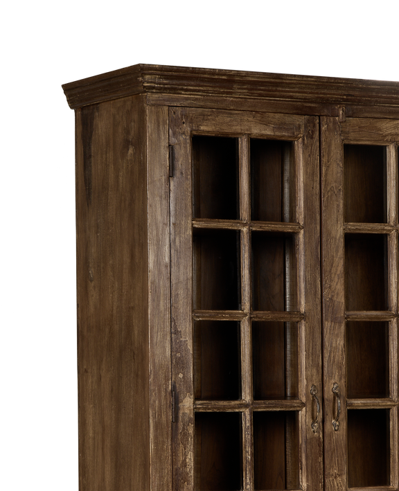 Wood Cabinet - Bleached