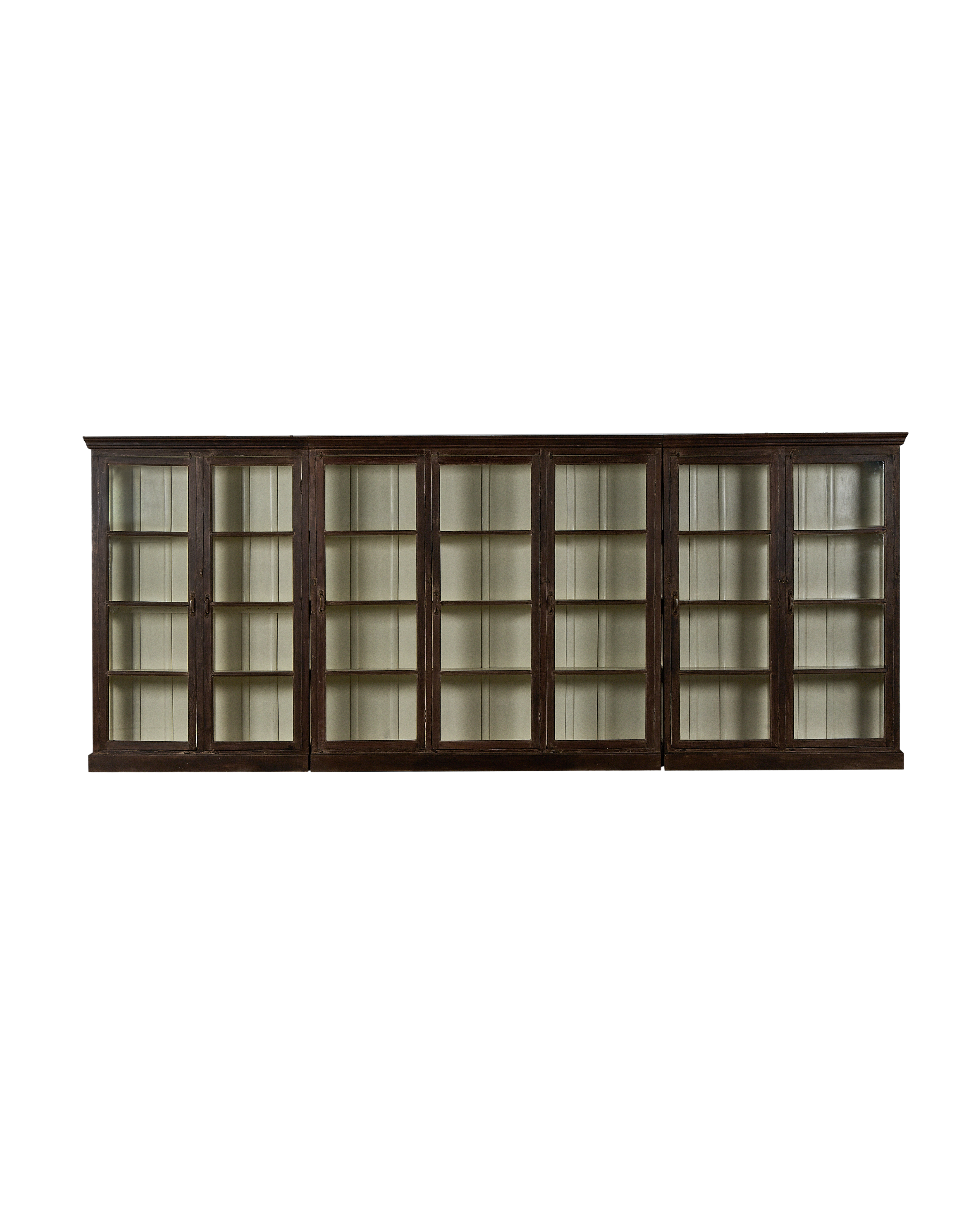 Wood Display Cabinet - Natural