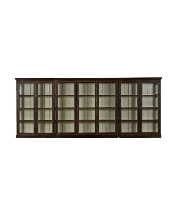 Wood Display Cabinet - Natural