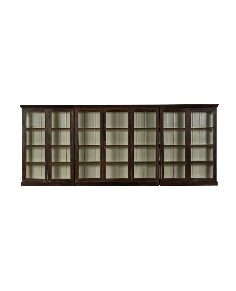 Wood Display Cabinet - Natural