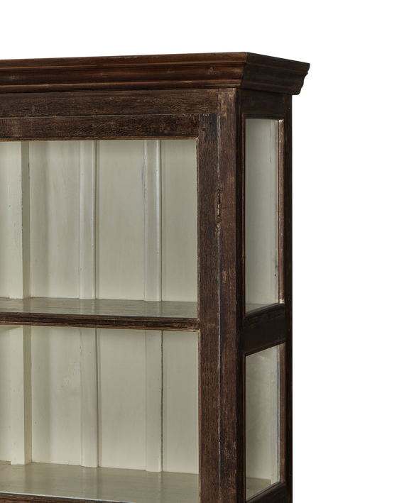 Wood Display Cabinet - Natural