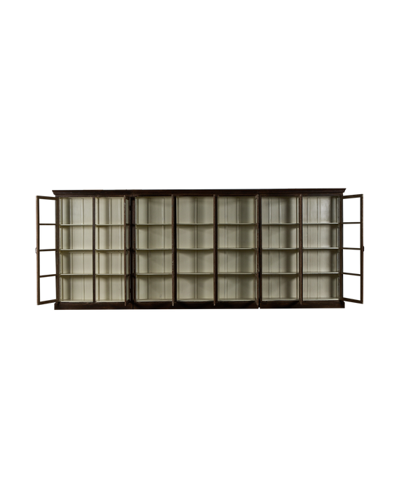 Wood Display Cabinet - Natural