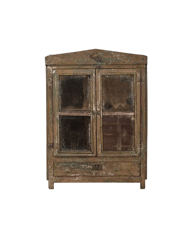 Wood Cabinet - Bleached