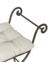 Lyon Vanity Stool - Creme