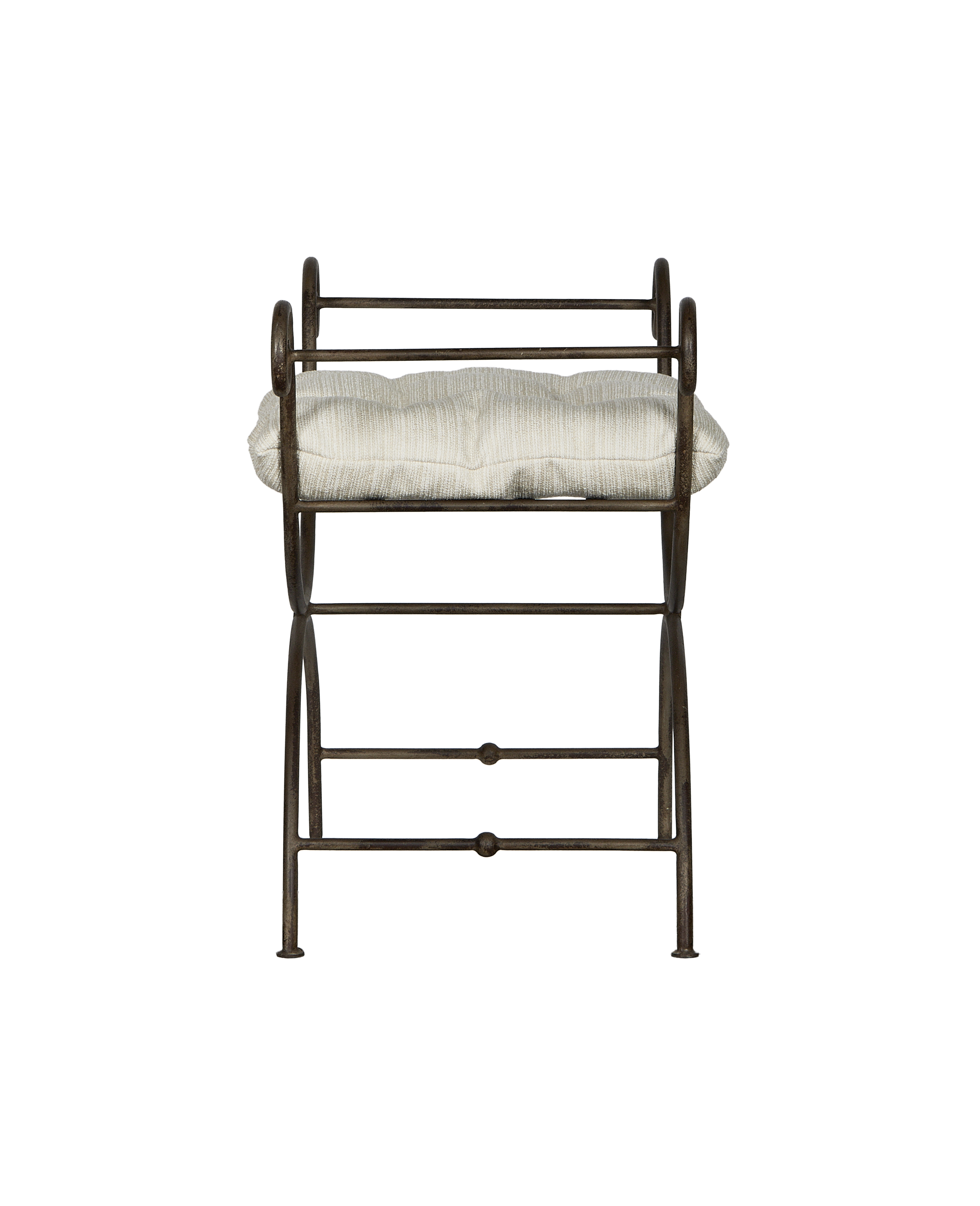 Lyon Vanity Stool - Creme