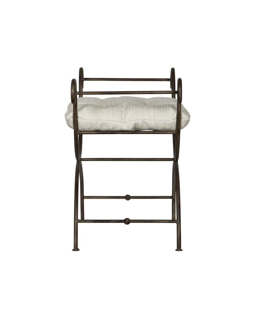 Lyon Vanity Stool - Creme