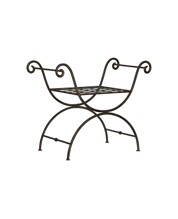 Lyon Vanity Stool - Creme