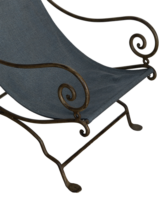 Evermore Sling-Back Chair - Marine