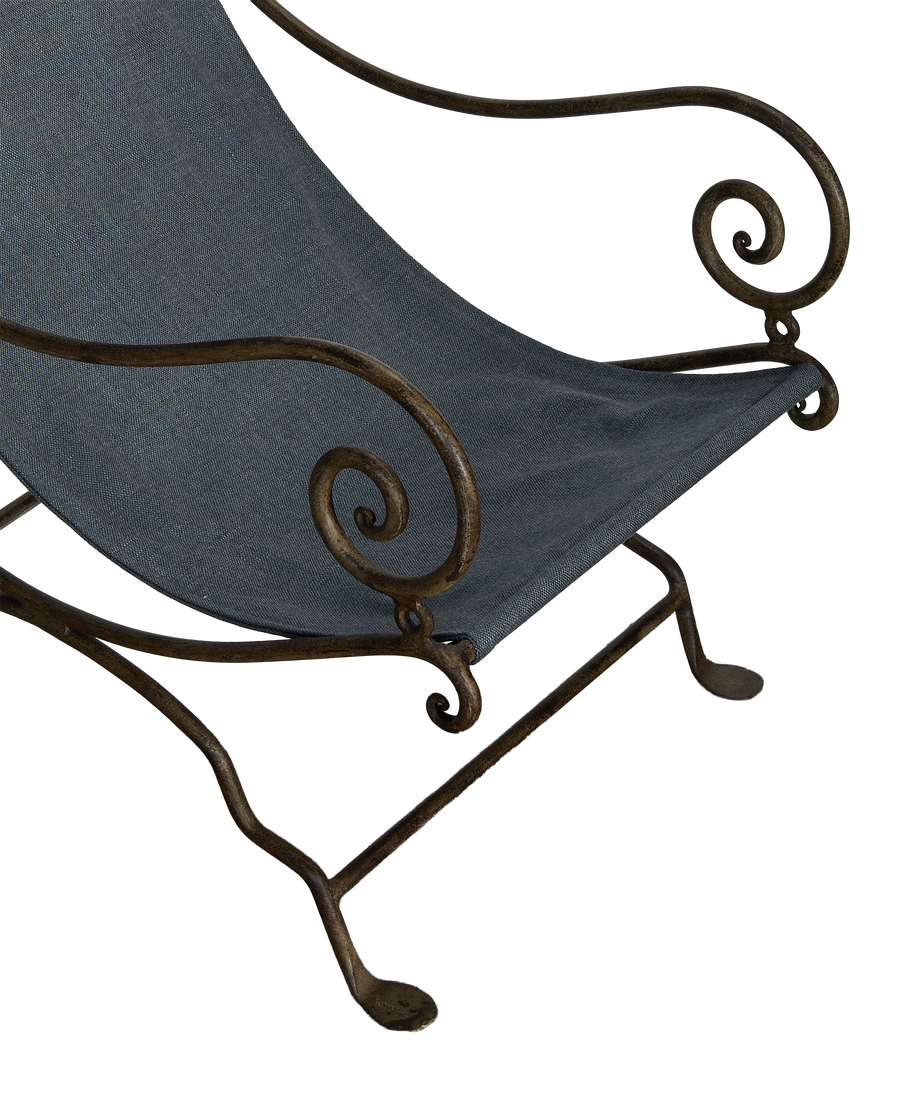 Evermore Sling-Back Chair - Marine