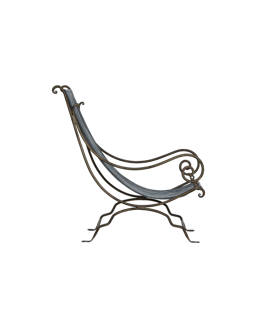 Evermore Sling-Back Chair - Marine