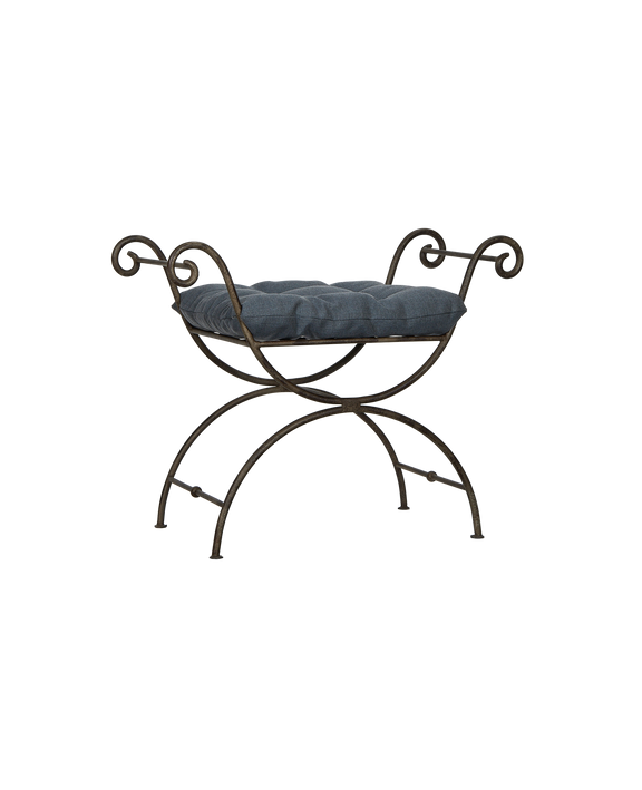 Lyon Vanity Stool - Marine