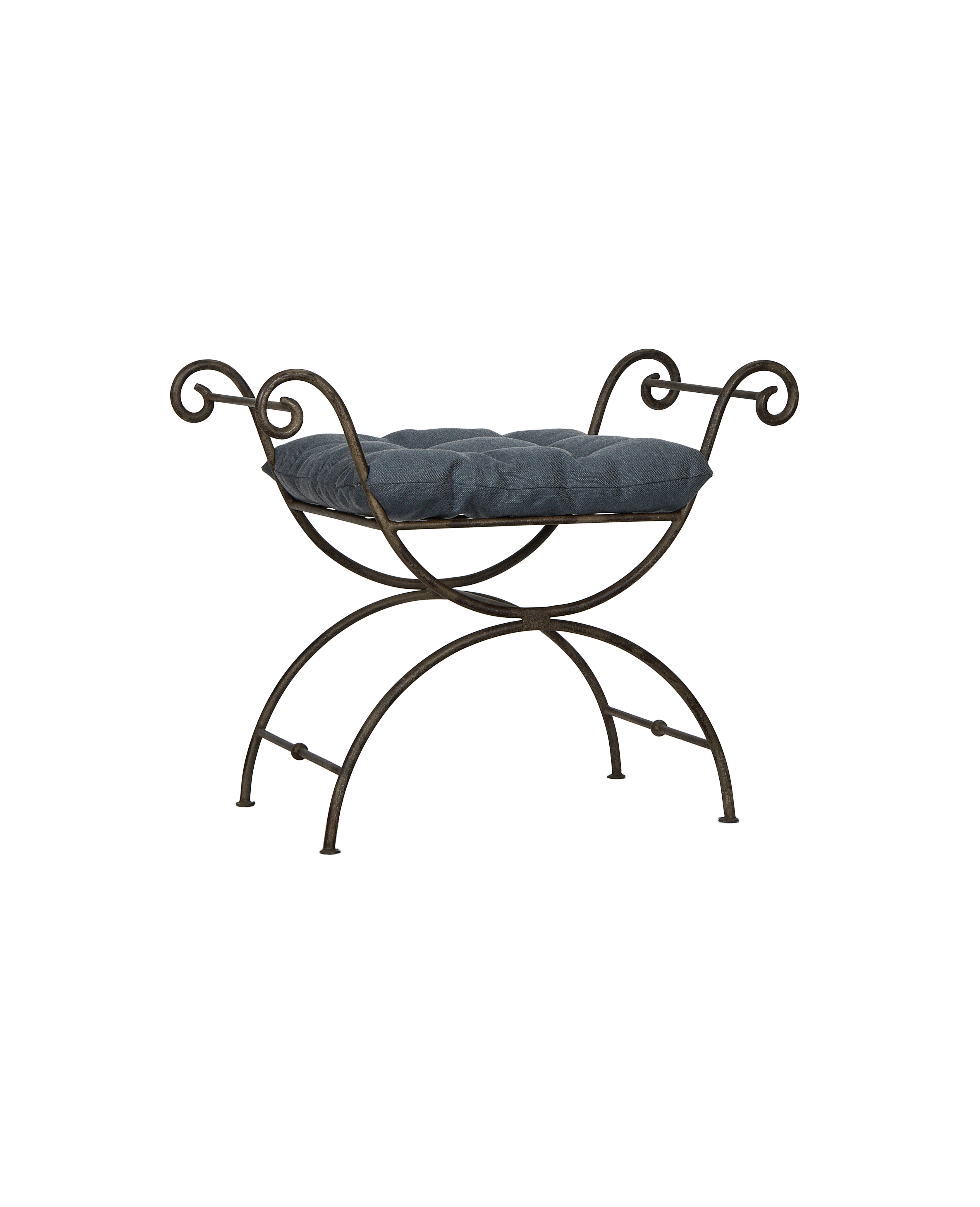 Lyon Vanity Stool - Marine