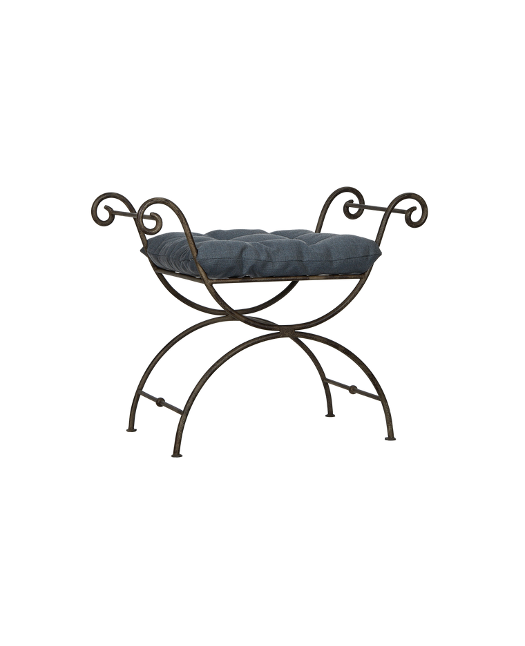 Lyon Vanity Stool - Marine