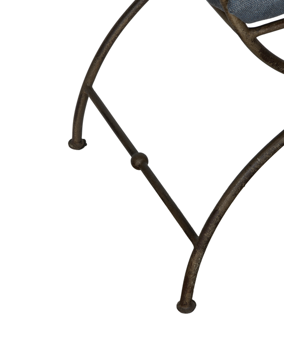 Lyon Vanity Stool - Marine