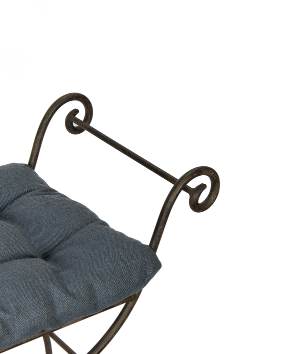 Lyon Vanity Stool - Marine