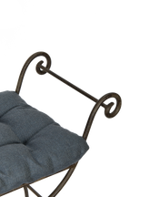 Lyon Vanity Stool - Marine