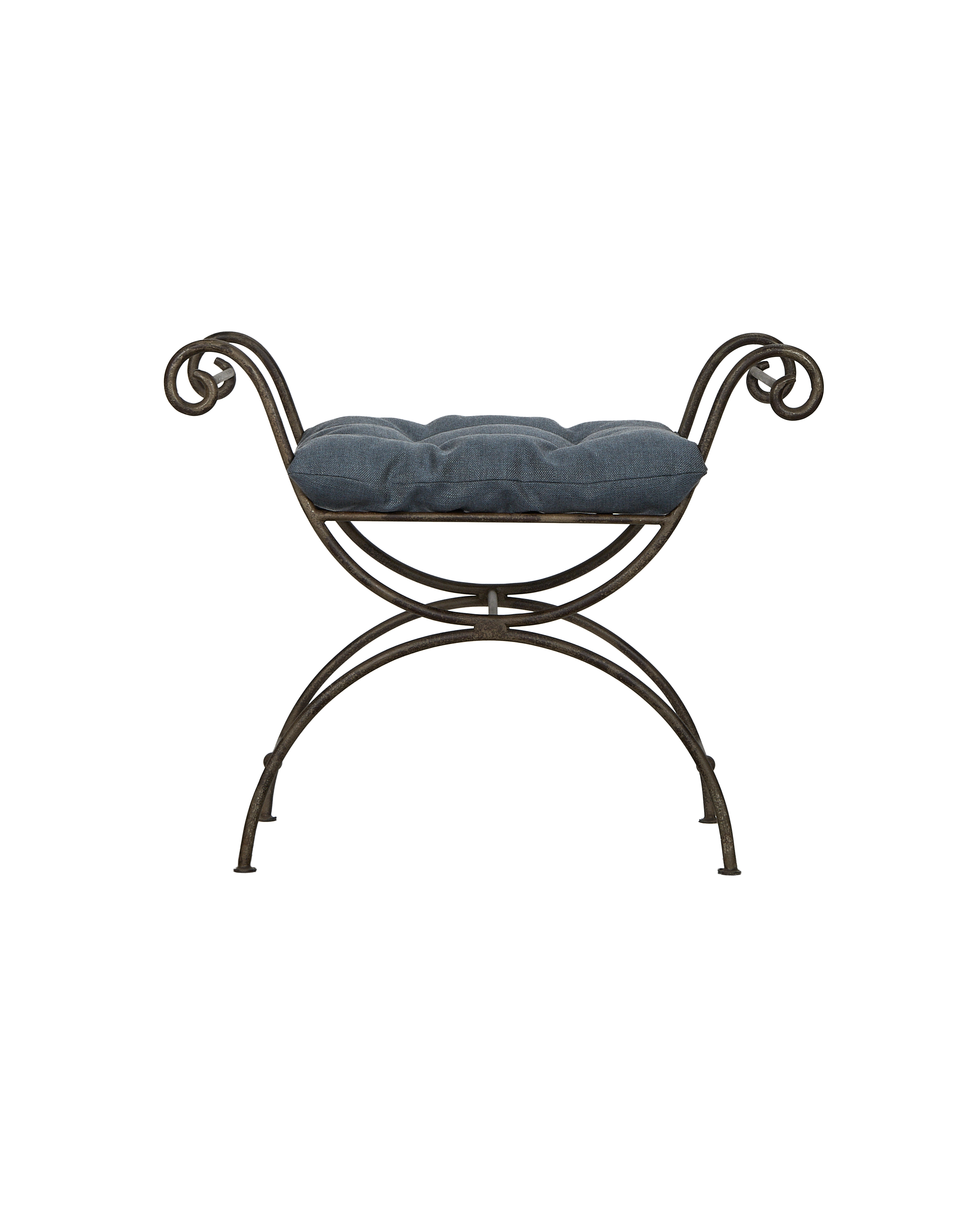 Lyon Vanity Stool - Marine