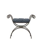 Lyon Vanity Stool - Marine