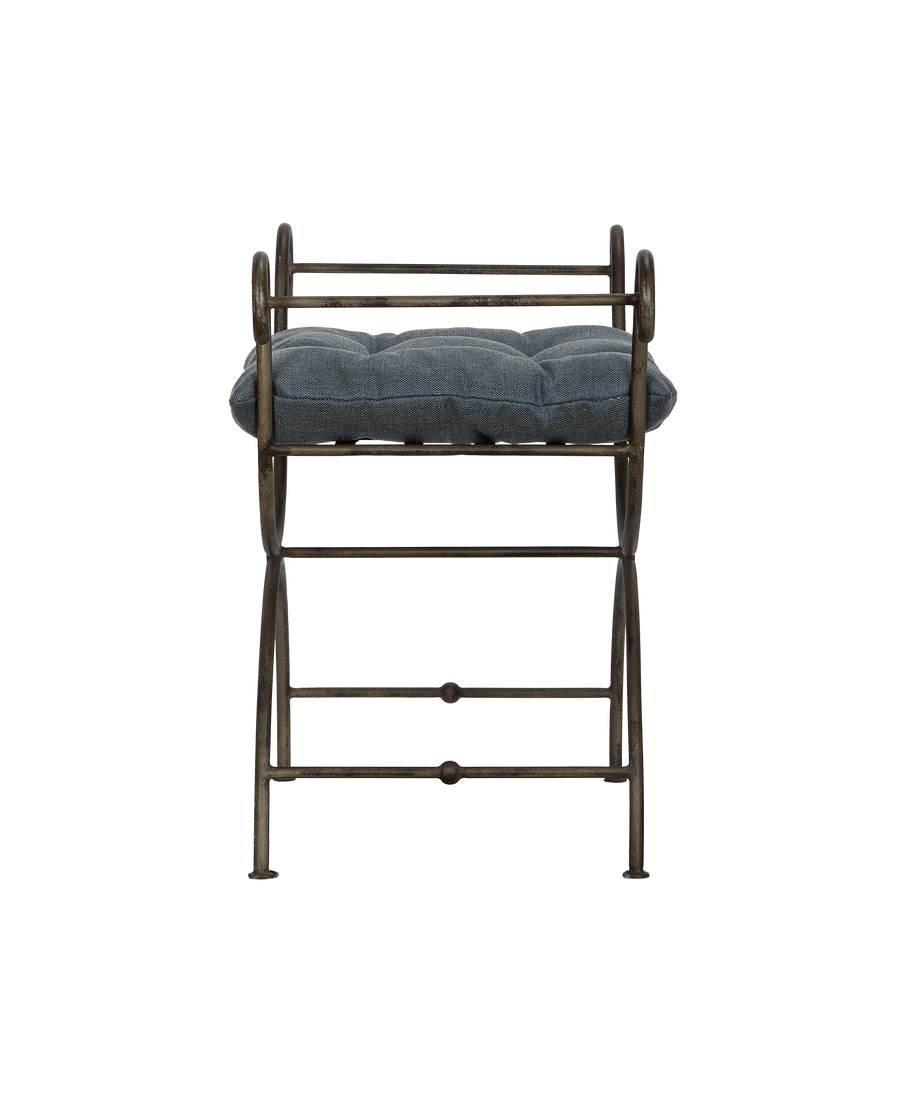 Lyon Vanity Stool - Marine