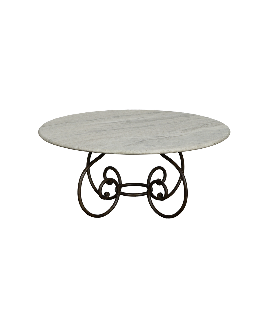 Romeo Marble Coffee Table - Ash