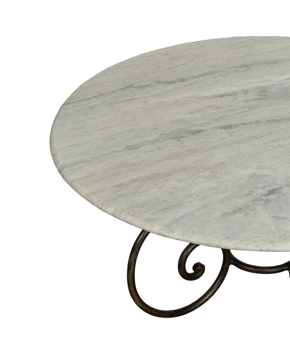 Romeo Marble Coffee Table - Ash