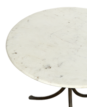 L'Amour Marble Bistro Table - Bone
